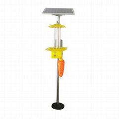 QT-SC02 Frequency vibration solar insecticidal lamp