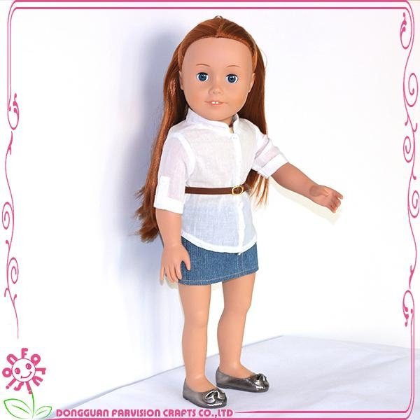 2015 New Products 18 Inch vinyl doll