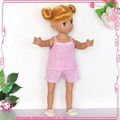 18 inch Chineses mini toy plastic collectible gift doll