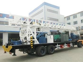 600m Tralier-mounted Water Well Drilling Rig 1