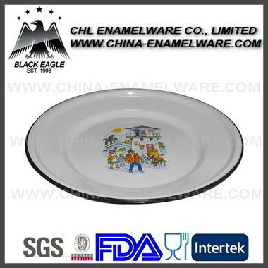4.	Factory direct China wholesale enamel plate