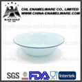 5.	Customized salad fruit mixing soup cereal wash enamel bowl 1