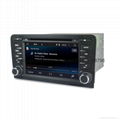 7" Digital Panel Android System Dual Core Two Din Car DVD Player For Audi A3 Wit