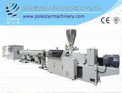 PE pipe extrusion line