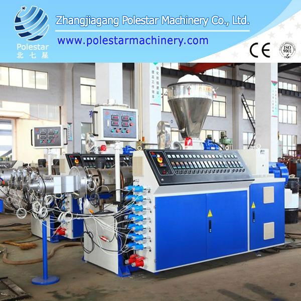 PE pipe extrusion line 4