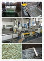 PE strand granulation line with force