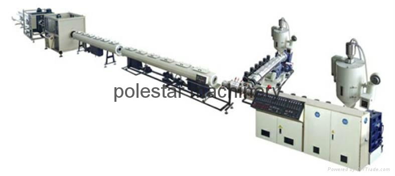 Glass fibre PPR pipe extrusion line