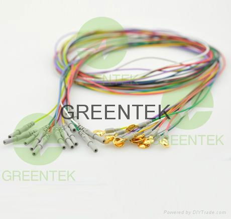 Greentek Gold Plated EEG Cup Electrodes