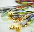 Greentek Gold Plated EEG Cup Electrodes