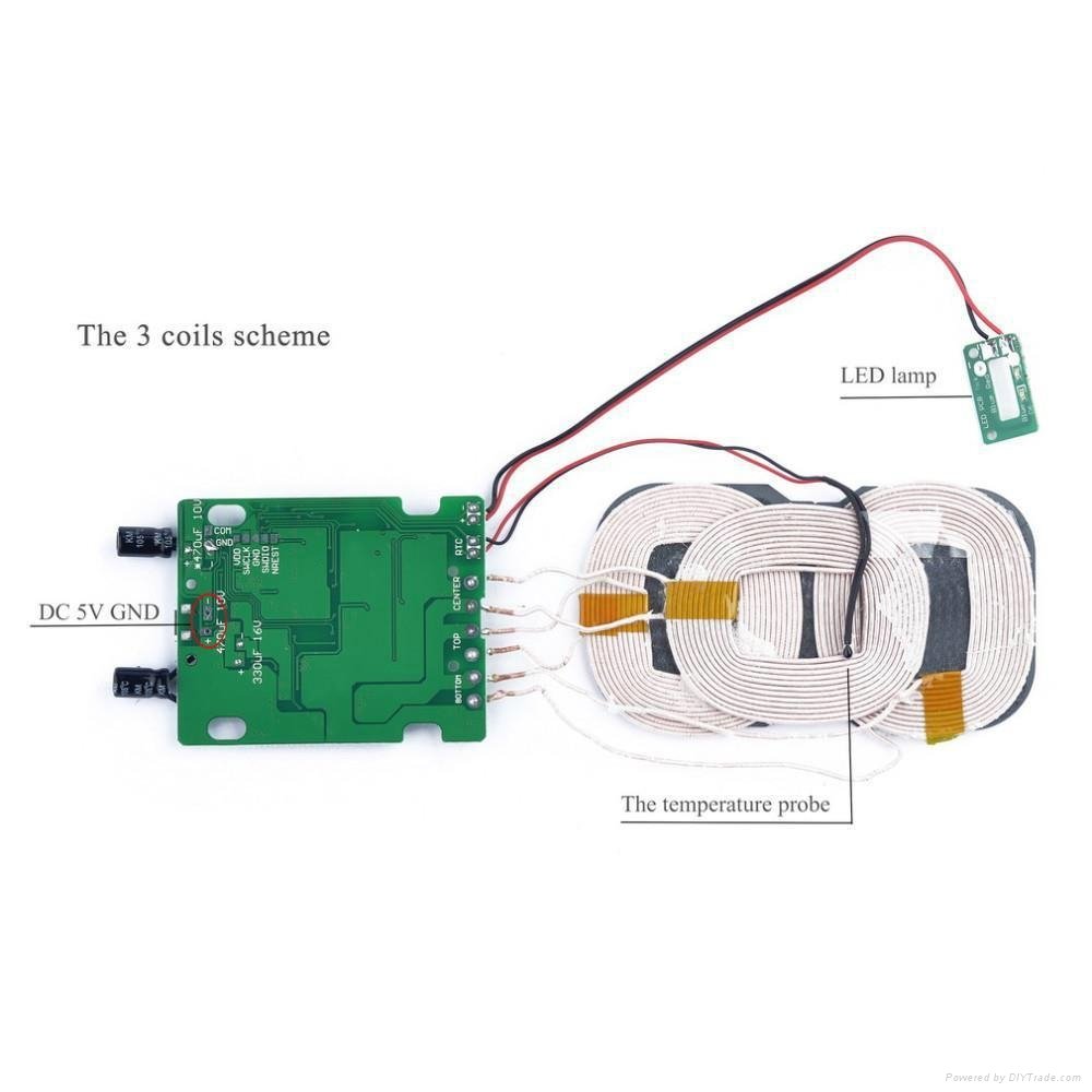 Wireless Charging QI Module Kit - 5V/1A 5