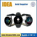 Round wrist watch phone calls function