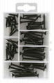 60pcs Black Phosphating Drywall Screw Assortment 1