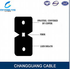 2 core ftth drop cable