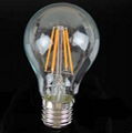 LED Filament Bulb Global A60 A19 2W 4W 6W 8W-dimmable 2