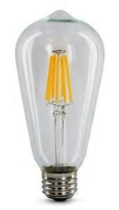 LED Filament Bulb ST64 ST58 2W 4W 6W 8W-dimmable