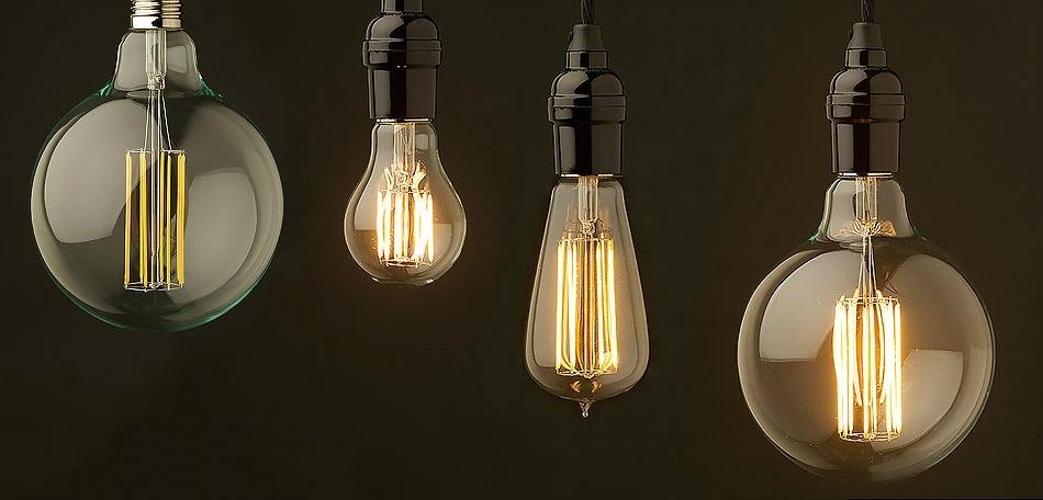 LED Filament Bulb- Big Golbal  Pedant-dimmable 3