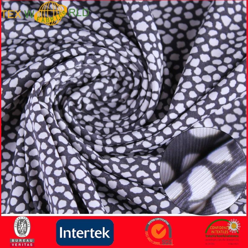 Elastic Knitted Printed Fabrc for Fashion Garment (WP1011) Texworld