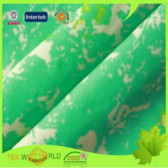 Knitting Printed Stretch Single Jersey Nylon Spandex Fabric (WNE1110)