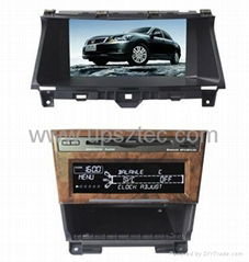 whole black Special car DVD Player For HONDA ACCORD 2008