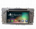 7" diginal panel quad core android system car DVD player for ford FOCUS 4