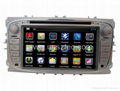 7" diginal panel quad core android system car DVD player for ford FOCUS 3