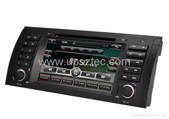 7" diginal panel quad core android system car DVD player for E39 4