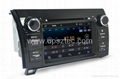 8" diginal panel quad core android system two din car DVD player for Toyota Sequ 2