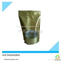 Stand up food plastic bag with zipper 2