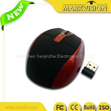 2015 factory hot selling confortable 3D optical wireless mouse 4