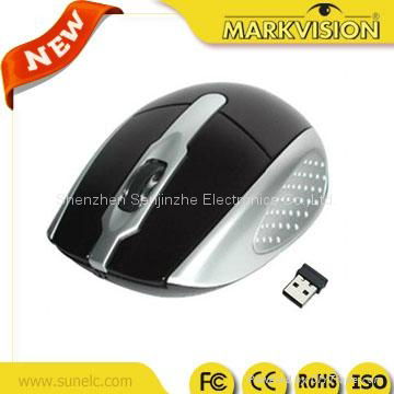 2015 factory hot selling confortable 3D optical wireless mouse 5