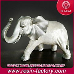 Customized Resin Elephant Figurine Statue for President Table Decoration