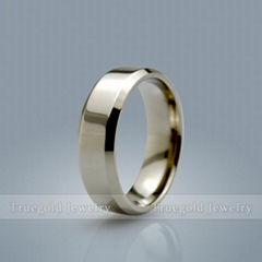 6mm or 8mm Men’s Tungsten Carbide Wedding Band