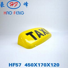 Europe shape strong magnet taxi light