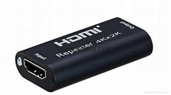 HDMI Repeaters extend 40m extender support 3D,4kx2k/30Hz