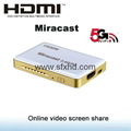 HDMI Screencast Support IOS/Android WIFI display, support 1080p