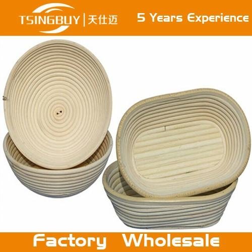 Tsingbuy high quality 100% handmade wicker bread banneton 2