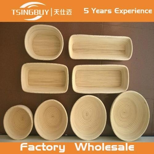 Tsingbuy high quality wooden washable brotform proofing basket 4