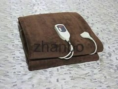 1、 Items:Polyester Electric Heated Blanket  1.Material:100% polyester  2.3 heat 