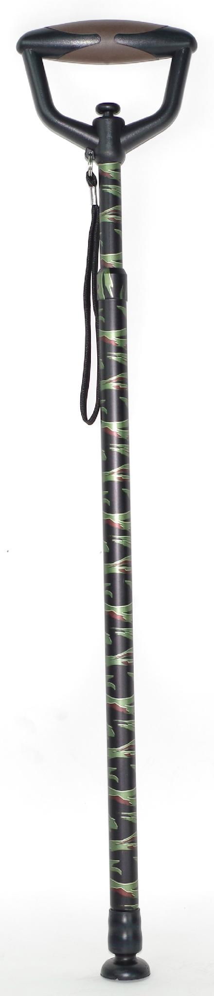 Adjustable walking cane