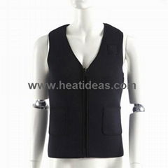 Battery powered far infrared heating vest