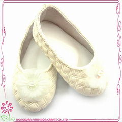 factory making doll shoes 