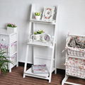 Rural Folding Solid Wood Flower Stand  5