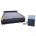 AOL 1325 Auto feeding  fabric leather cloth laser cutting machine 1