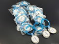lokai blue clear silicone bead bracelet  4