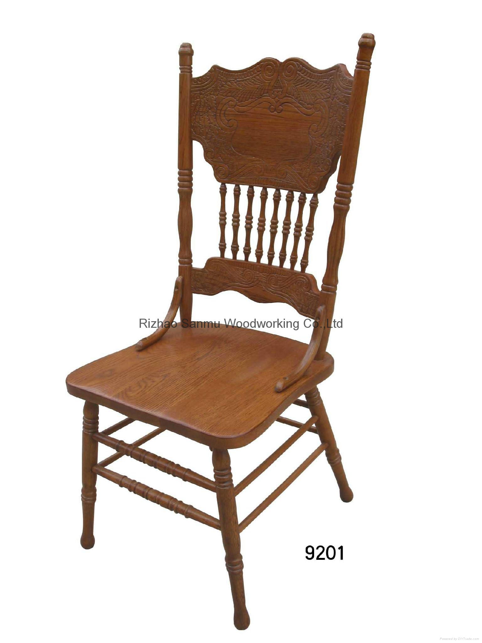 Classical wooden dining chair