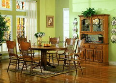 Dining table and chair 