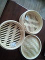 Popular natural bamboo steamer with OEM logo  4