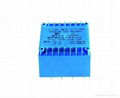double coil structure 10VA double110V/double 9V flat type pcb transformer 