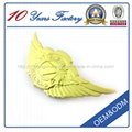 Wing Metal Badge with gold plated (cxwy-b04) 2