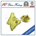 Wing Metal Badge with gold plated (cxwy-b04) 4